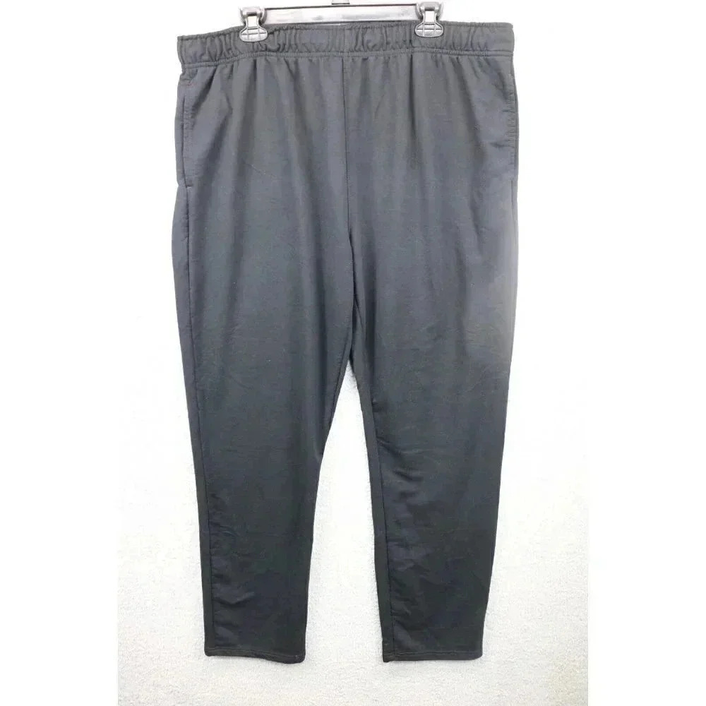 Orvis Men's Black Lounge/Pajama Pants-Size XXL-Pockets-Drawstring